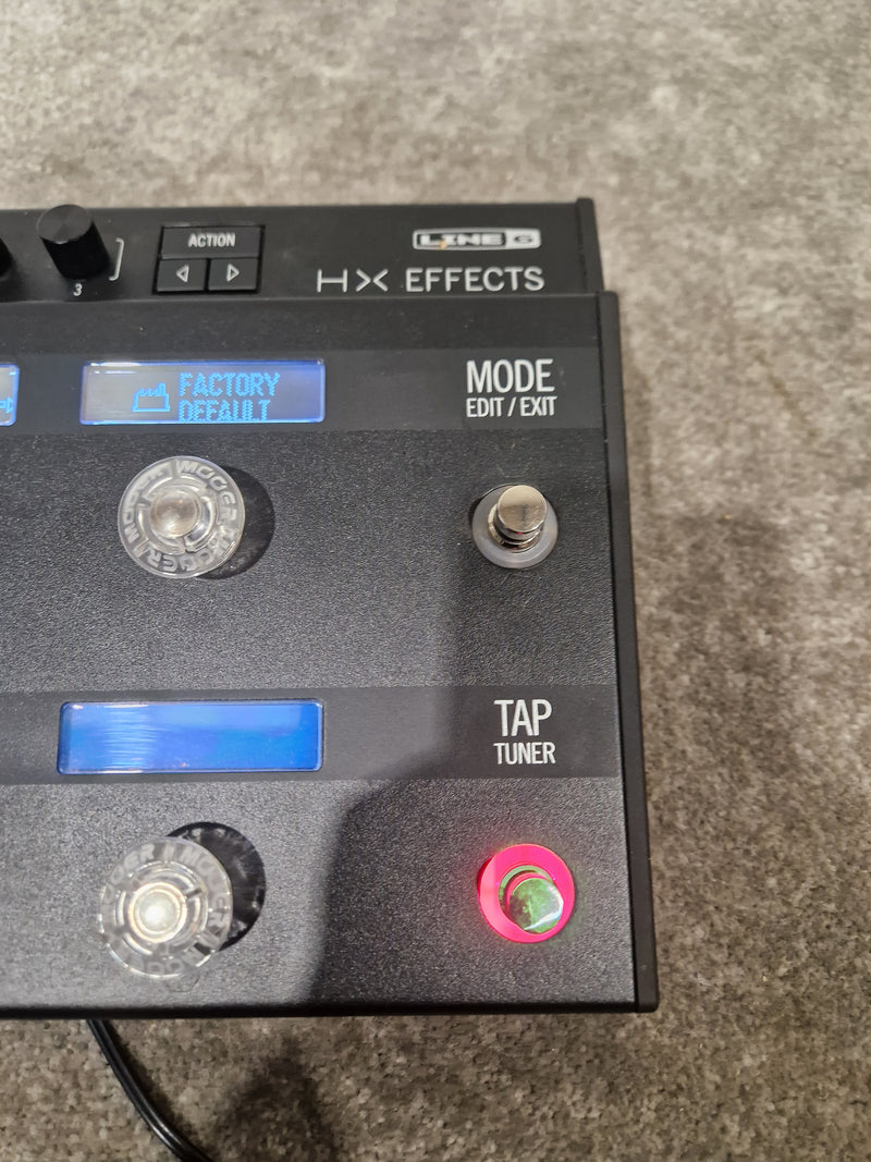 Line 6 HX Effects - Multi-Effects Pedal - Black - Excellent w/ Original Box, Manuals, Cables & Power Supply - Image 9