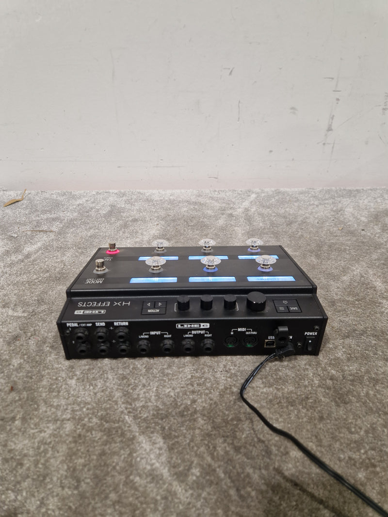 Line 6 HX Effects - Multi-Effects Pedal - Black - Excellent w/ Original Box, Manuals, Cables & Power Supply - Image 3