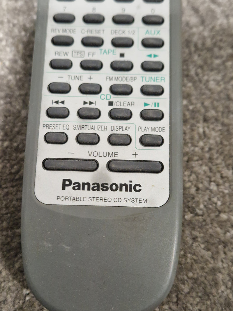 Panasonic RX-ED50 - Portable Stereo CD System - Silver/Black - Excellent w/ Manuals, Original Box & remote - Image 16