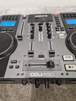 Vonyx CDJ450 - Twin Top Player/Mixer - With CD/MP3/USB/Bluetooth - Good w/ Original Box - Image 13