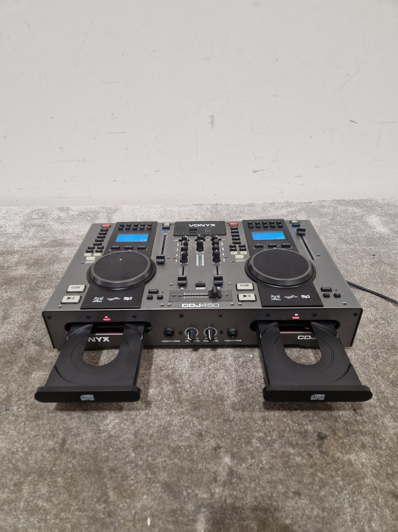 Vonyx CDJ450 - Twin Top Player/Mixer - With CD/MP3/USB/Bluetooth - Good w/ Original Box - Image 17