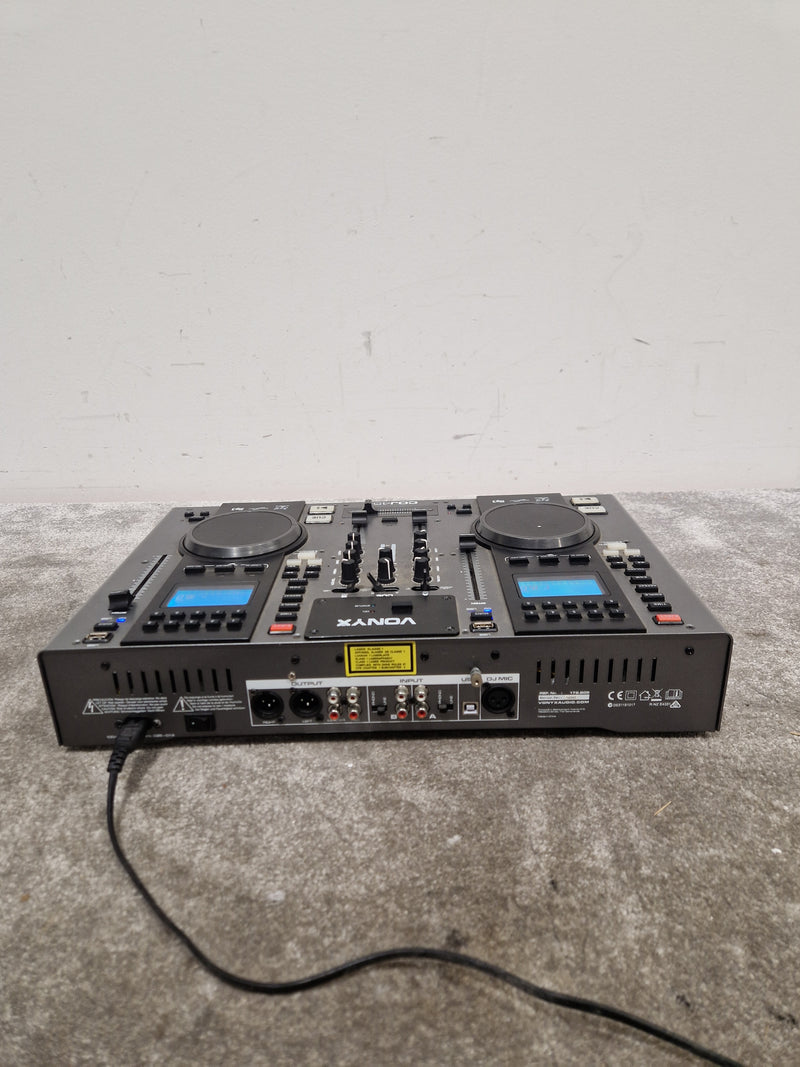 Vonyx CDJ450 - Twin Top Player/Mixer - With CD/MP3/USB/Bluetooth - Good w/ Original Box - Image 6