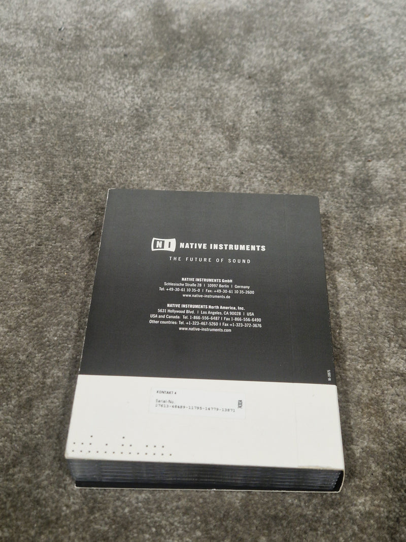 Native instruments Kontakt 4 Software - Excellent w/ Manuals - Image 8