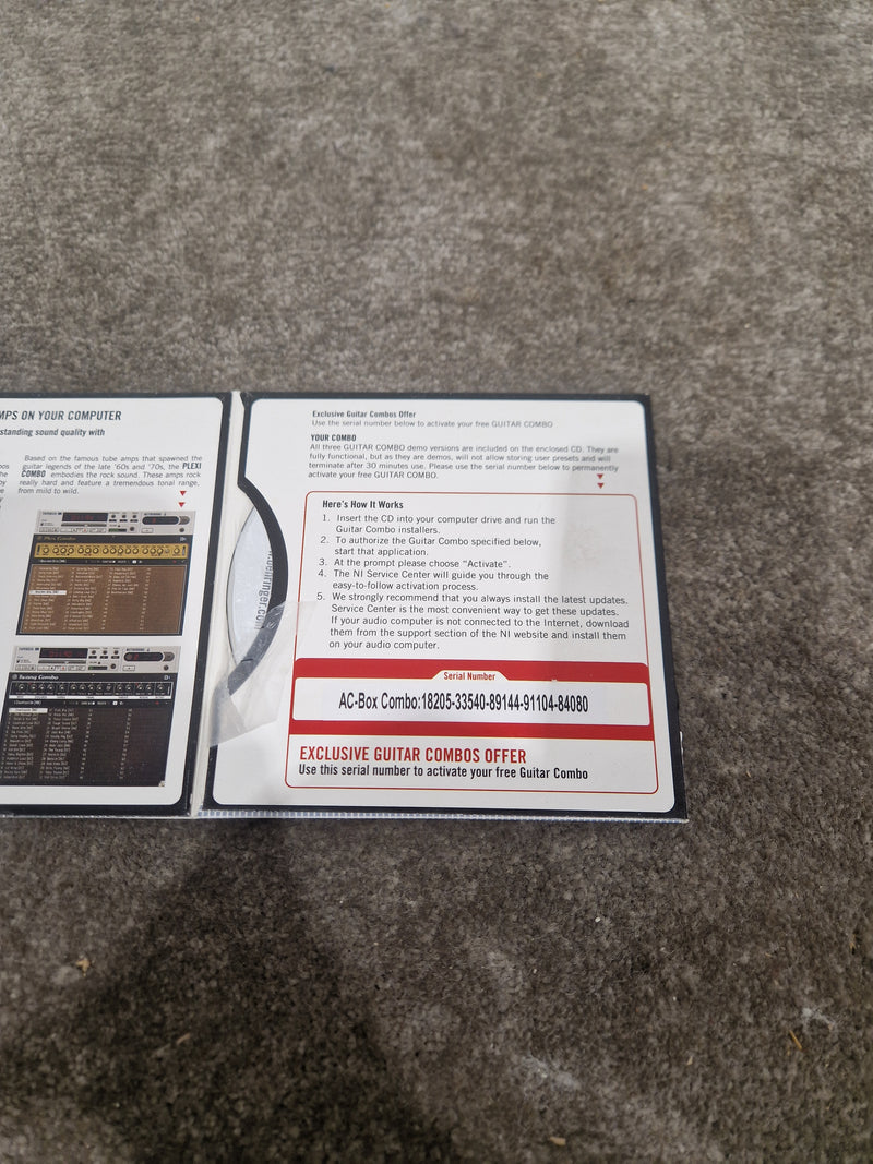 Native instruments Guitar combos software - Excellent w/ Original Box - Image 5