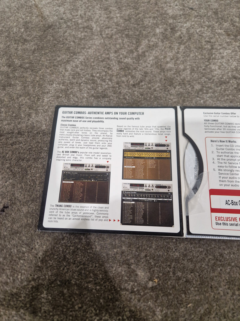 Native instruments Guitar combos software - Excellent w/ Original Box - Image 6