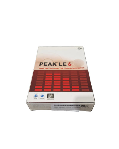 Bias Peak LE6 software - Excellent w/ Original Box