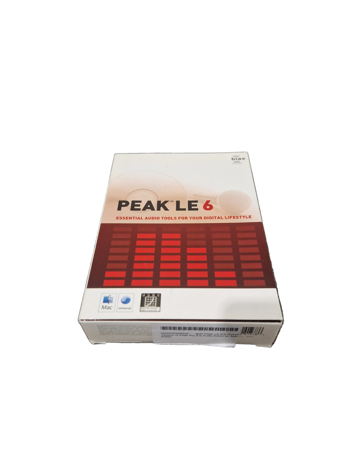 Bias Peak LE6 software - Excellent w/ Original Box