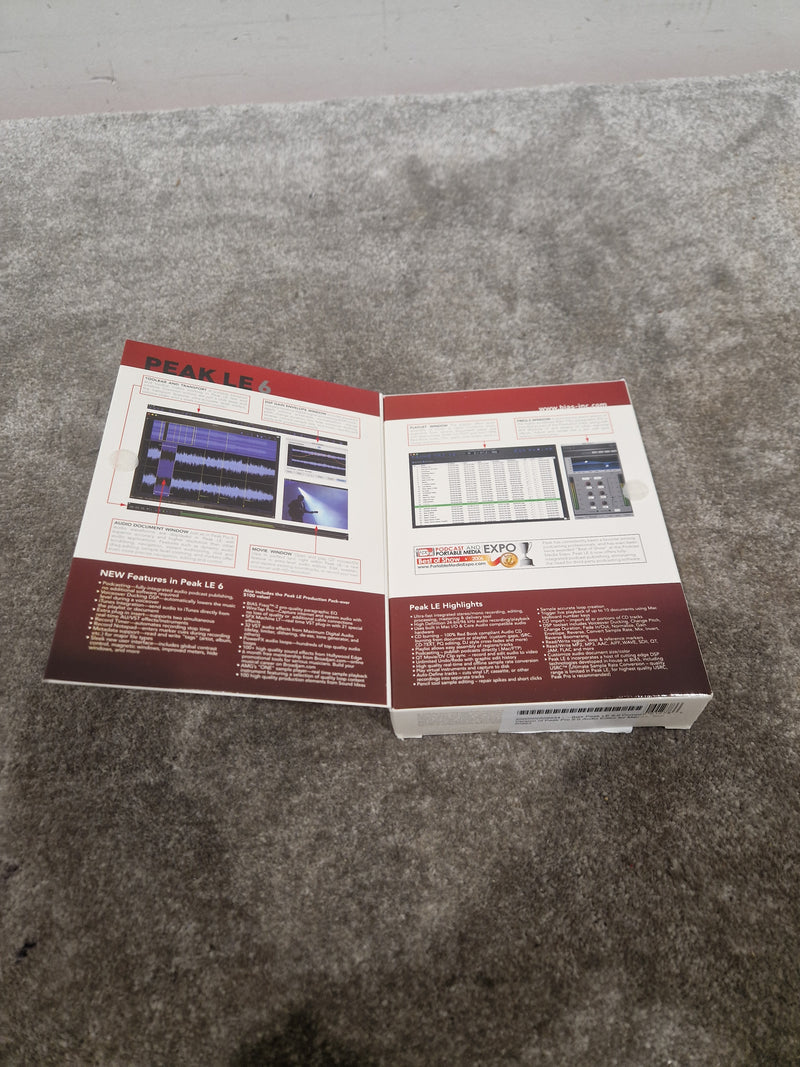 Bias Peak LE6 software - Excellent w/ Original Box - Image 7