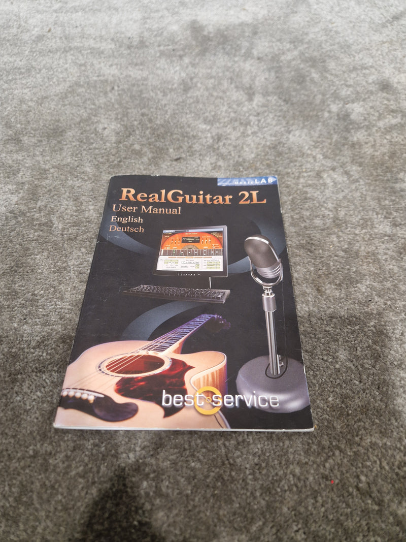 Musiclab RealGuitar 2L software - Excellent w/ Manuals - Image 2