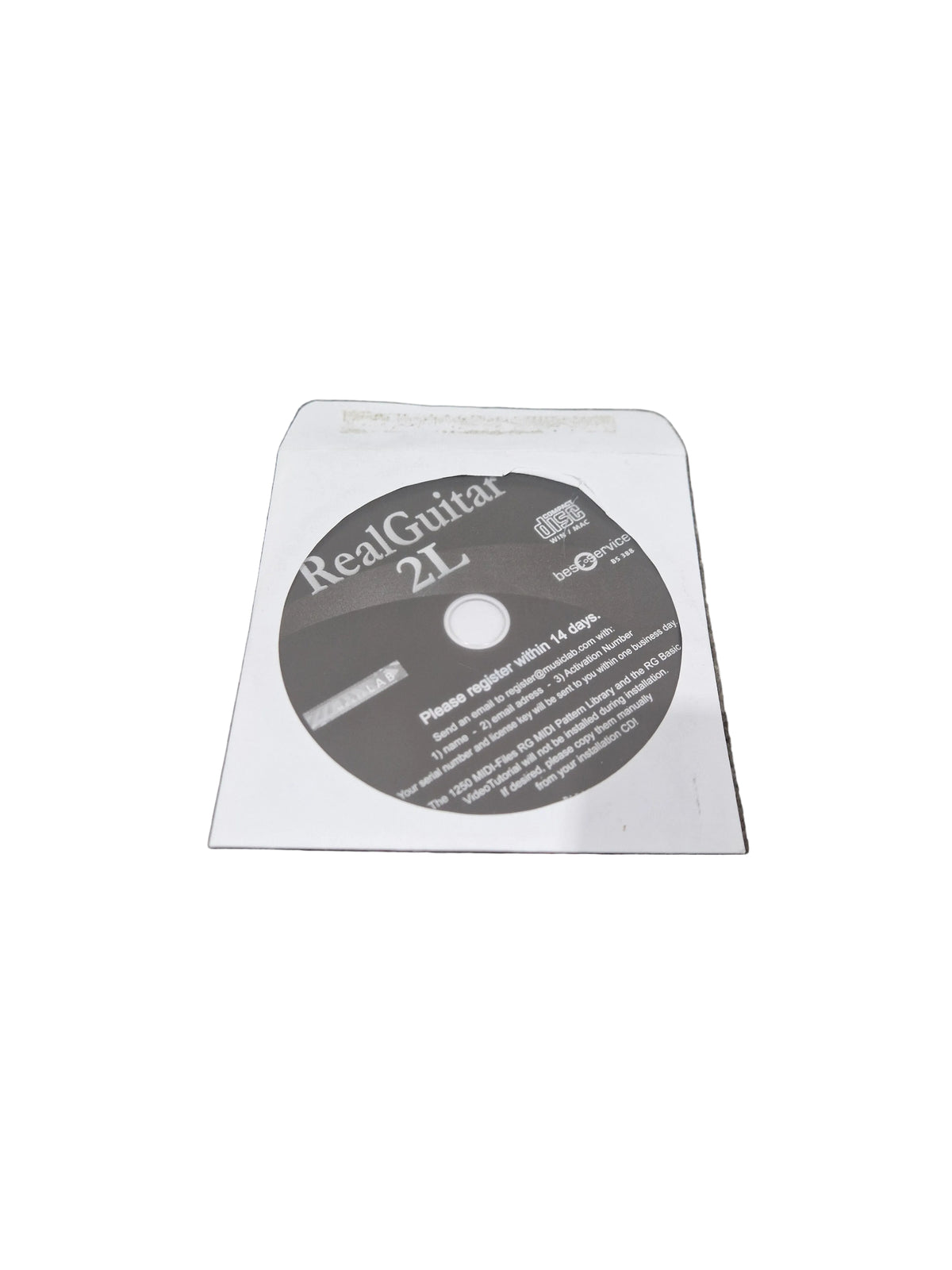 Musiclab RealGuitar 2L software - Excellent w/ Manuals