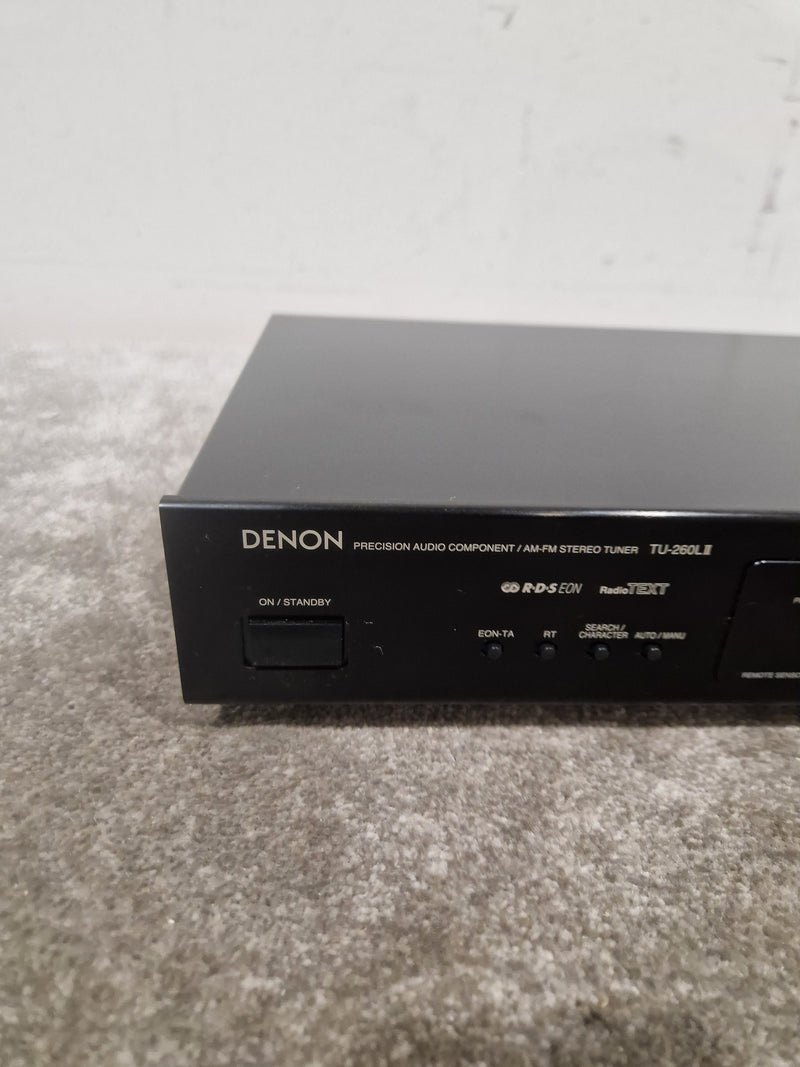 Denon TU-260L II - AM/FM Stereo Tuner - Black- Good - Image 15