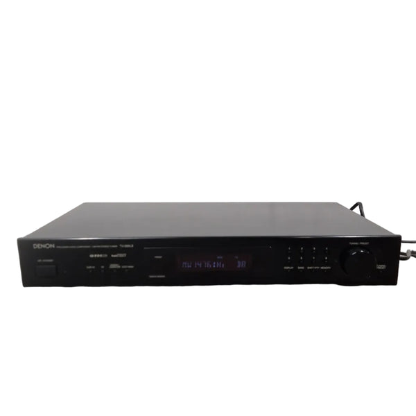 Denon TU-260L II - AM/FM Stereo Tuner - Black- Good