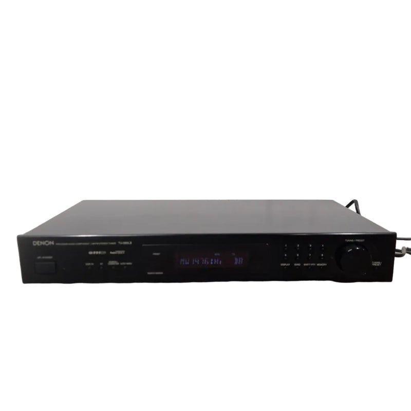 Denon TU-260L II - AM/FM Stereo Tuner - Black- Good - Image 1