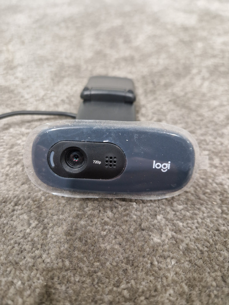 LOGITECH C505 HD Webcam 720p Black - Like New - Image 2