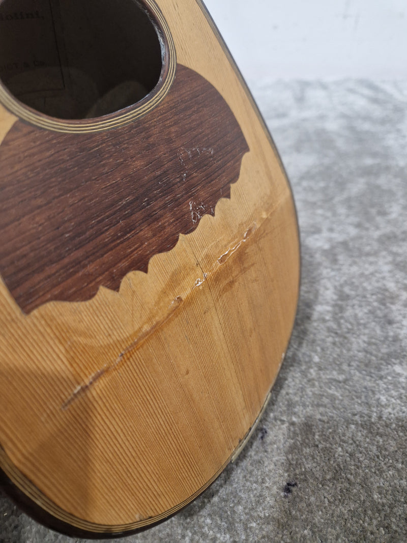 Cesare Montaldi Fabbrica Di Mandolini Made in Napoli 1900s Project mandolin - Good - Image 4