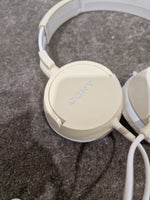 Sony MDR-ZX100 On-Ear Headphones White - Good - Image 4