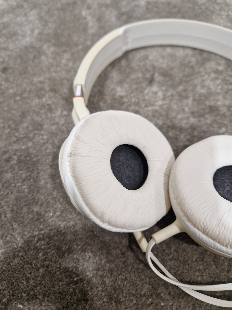 Sony MDR-ZX100 On-Ear Headphones White - Good - Image 7
