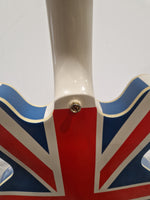 Epiphone Limited Edition Union Jack Sheraton - Semi-Hollow Electric Guitar - Union Jack Finish - Good w/ Hard Case & Certification - Image 15