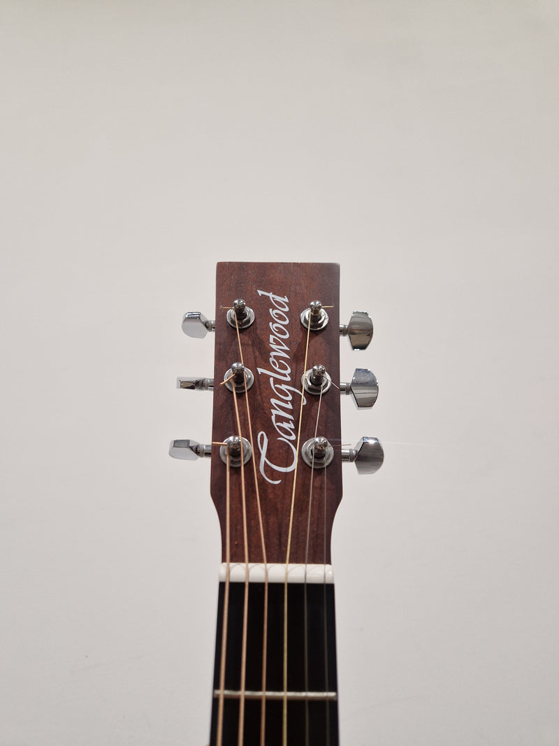 Tanglewood TWCR O Crossroads Orchestra - Acoustic Guitar - Whiskey Burst - Excellent - Image 4