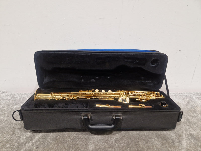 ASS 100 Soprano Saxophone - Soprano Saxophone - Gold Brass - Excellent w/ Hard Case - Image 24