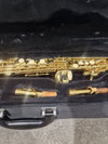 ASS 100 Soprano Saxophone - Soprano Saxophone - Gold Brass - Excellent w/ Hard Case - Photo 22
