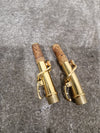 ASS 100 Soprano Saxophone - Soprano Saxophone - Gold Brass - Excellent w/ Hard Case - Photo 18