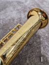 ASS 100 Soprano Saxophone - Soprano Saxophone - Gold Brass - Excellent w/ Hard Case - Photo 2