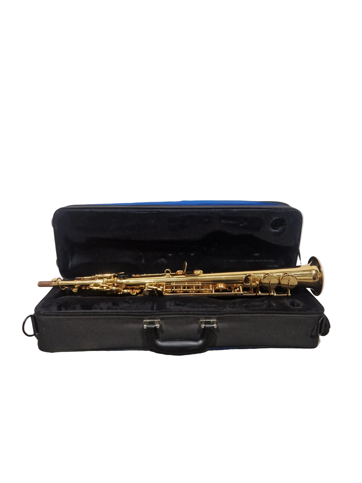 ASS 100 Soprano Saxophone - Soprano Saxophone - Gold Brass - Excellent w/ Hard Case