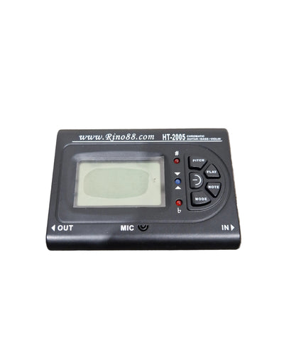 Rino88 HT-2005 - Chromatic Guitar Tuner - Black - Excellent