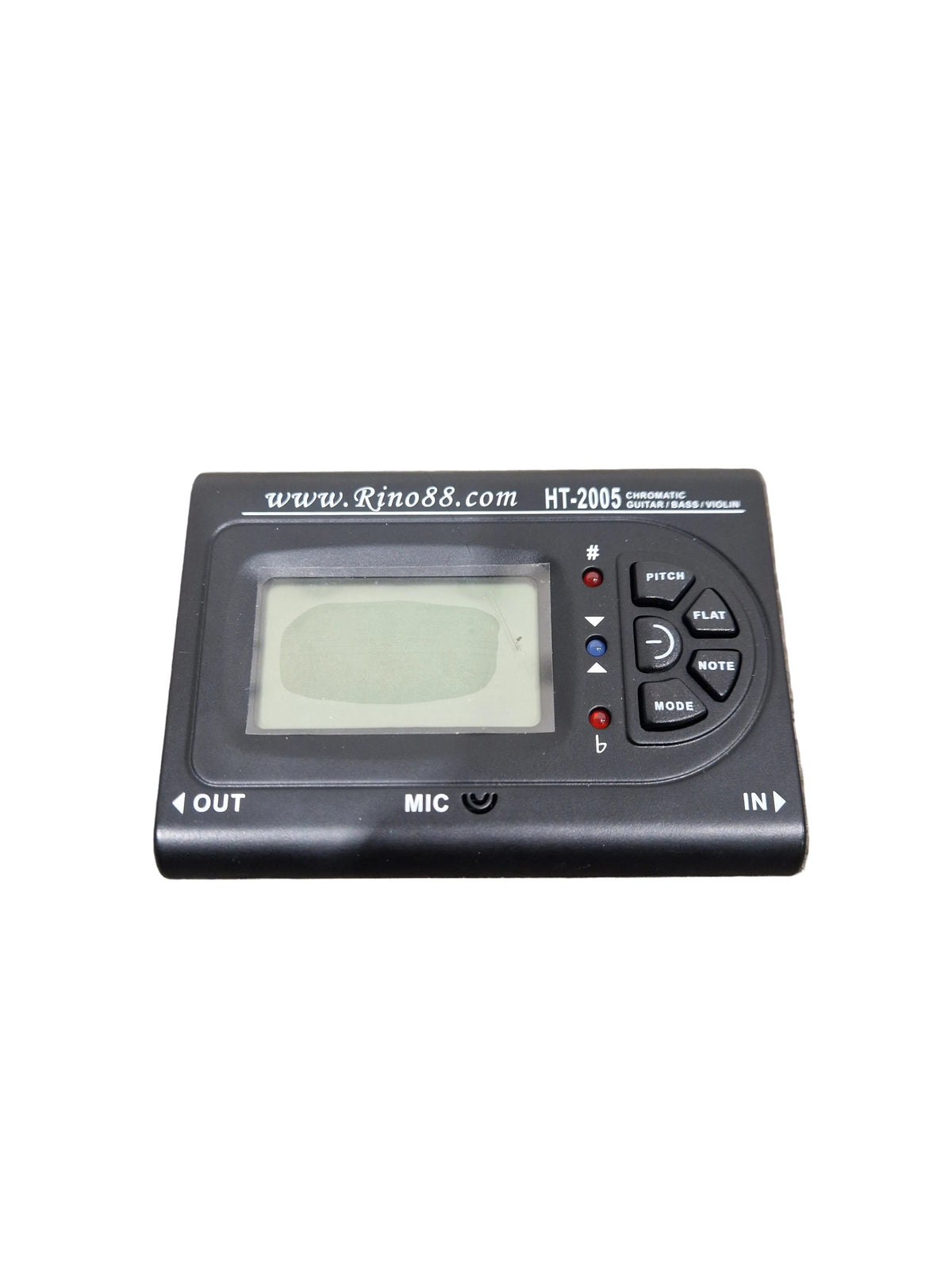 Rino88 HT-2005 - Chromatic Guitar Tuner - Black - Excellent