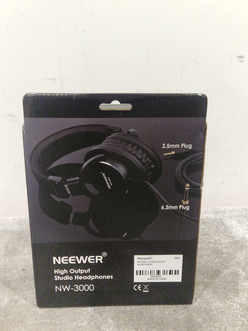 Neewer NW-3000 - Studio Headphones - Black - Like New w/ Original Box & Manuals - Image 6