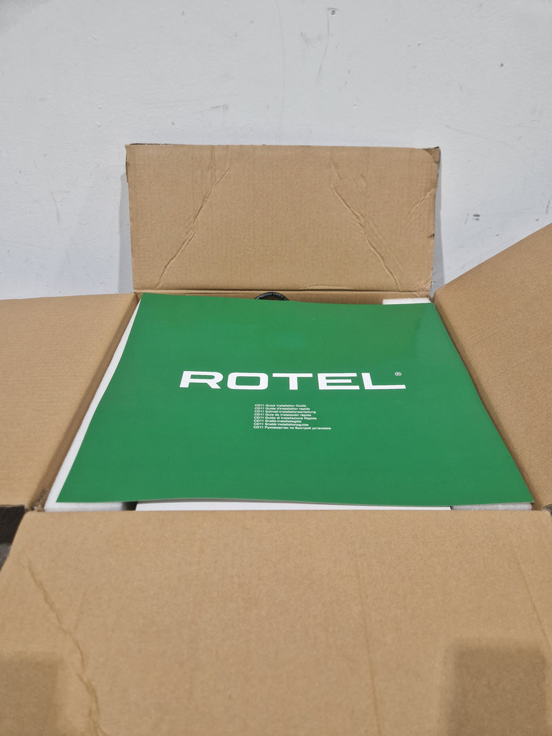 Rotel CD11 - Stereo Compact Disc Player - Silver - Good w/ Original Box - Image 8