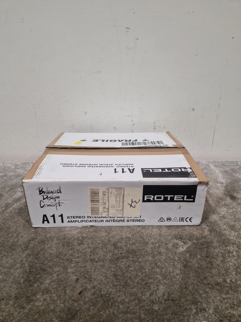 Rotel A11 - Stereo Integrated Amplifier - Silver - Excellent w/ Original Box - Image 18