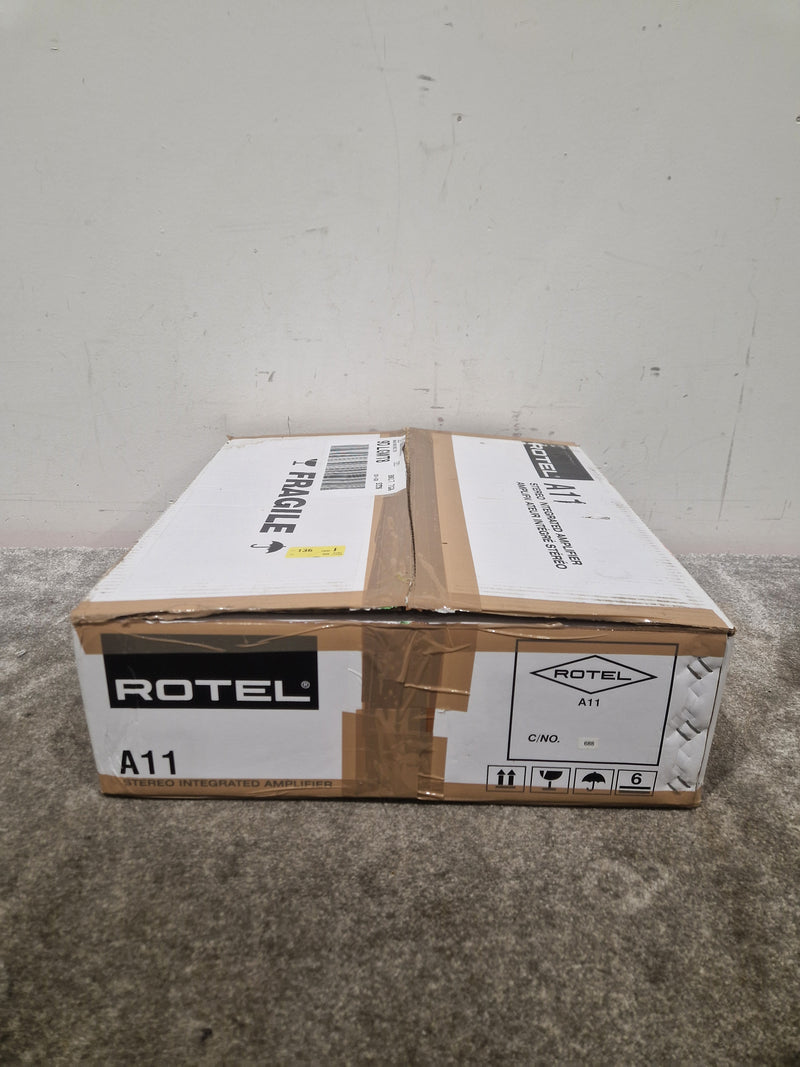 Rotel A11 - Stereo Integrated Amplifier - Silver - Excellent w/ Original Box - Image 17