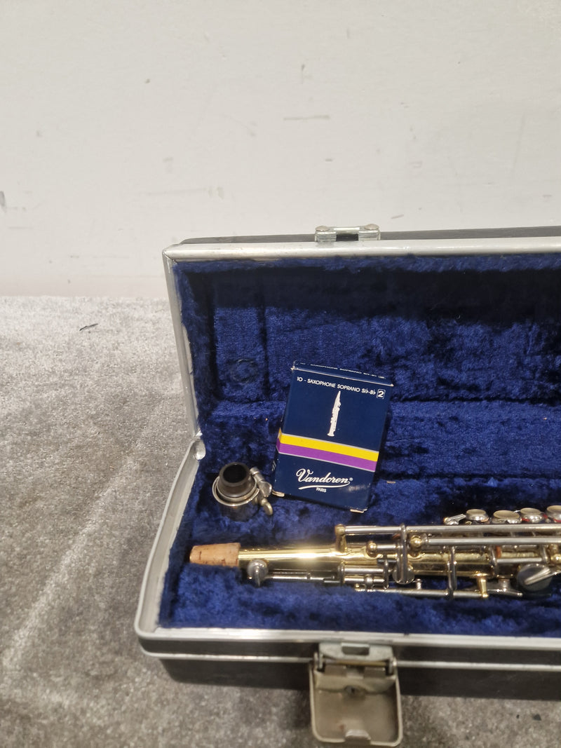 Amati Kraslice AAS 31 - Soprano Saxophone - Lacquered Brass - Good w/ Hard Case - Image 5
