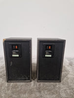 Technics - Bookshelf Speakers - Pair - Black - Fair - Image 5