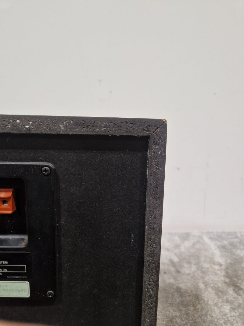 Technics - Bookshelf Speakers - Pair - Black - Fair - Image 12