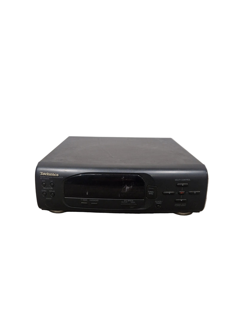 Technics ST-CH505B Tuner/Sound processor black - Spares or Repair - Image 1