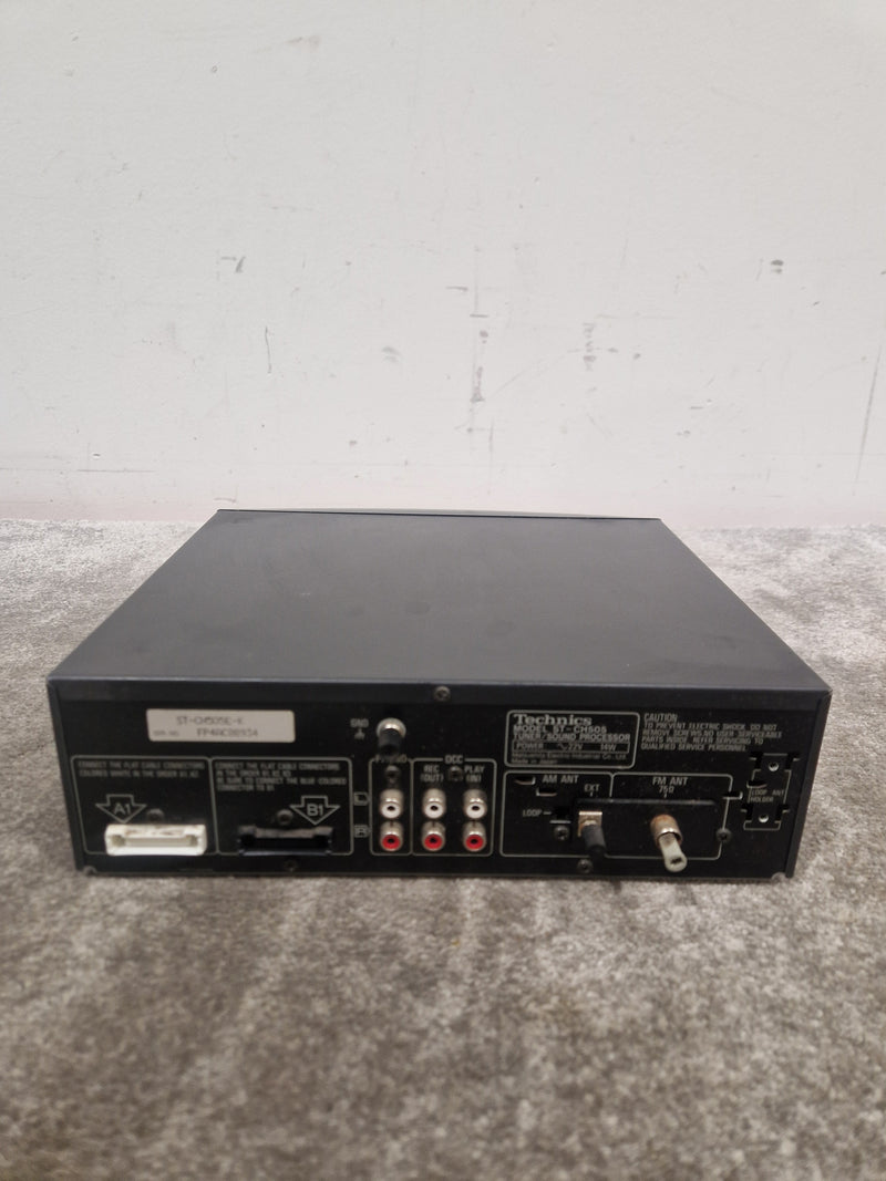 Technics ST-CH505B Tuner/Sound processor black - Spares or Repair - Image 6