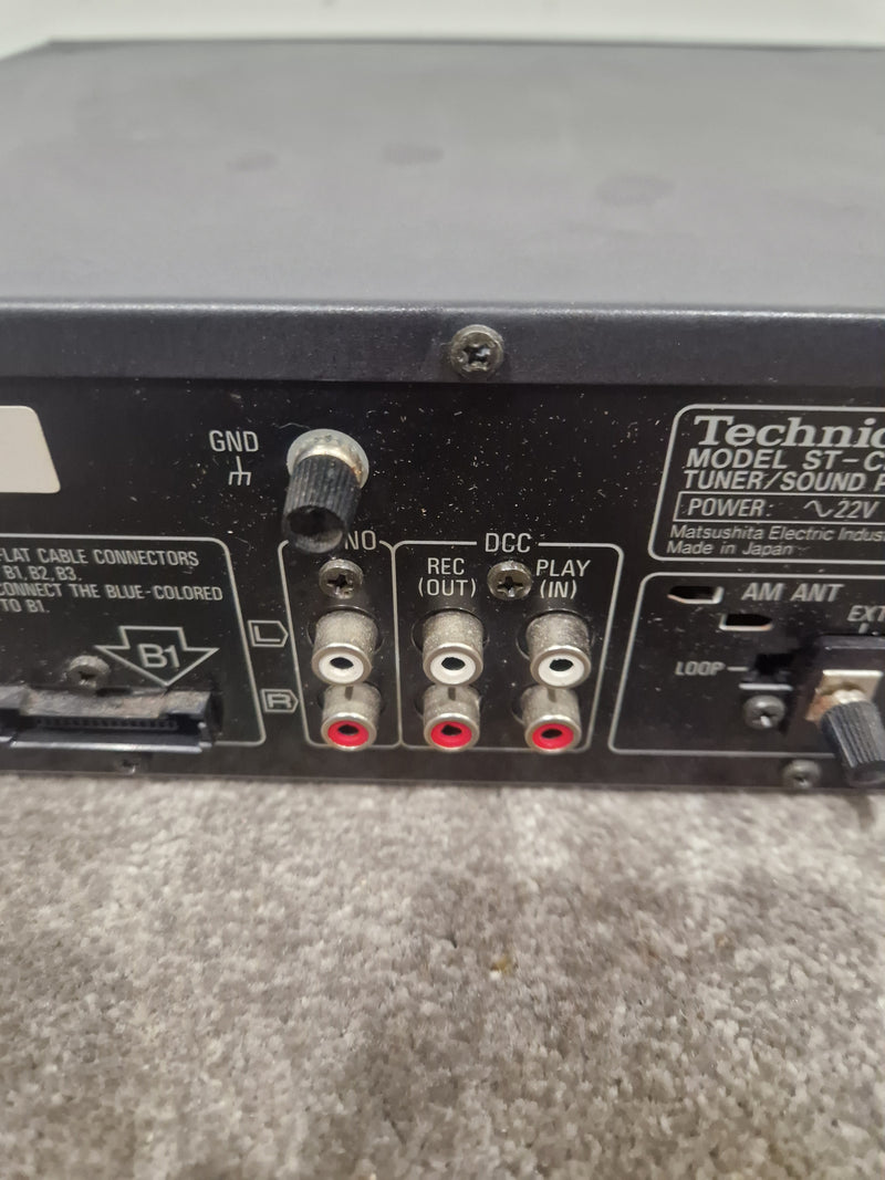Technics ST-CH505B Tuner/Sound processor black - Spares or Repair - Image 7
