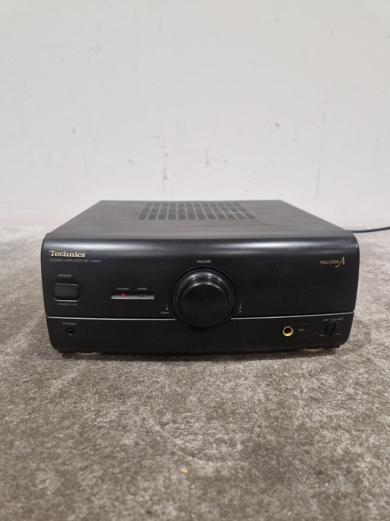 Technics RS-CH404 Amplifier Black - Good - Image 10