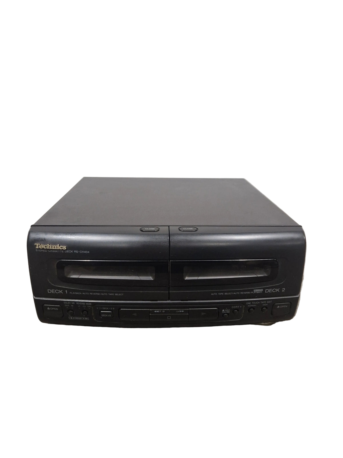 Technics RS-CH404 cassette deck black - Good