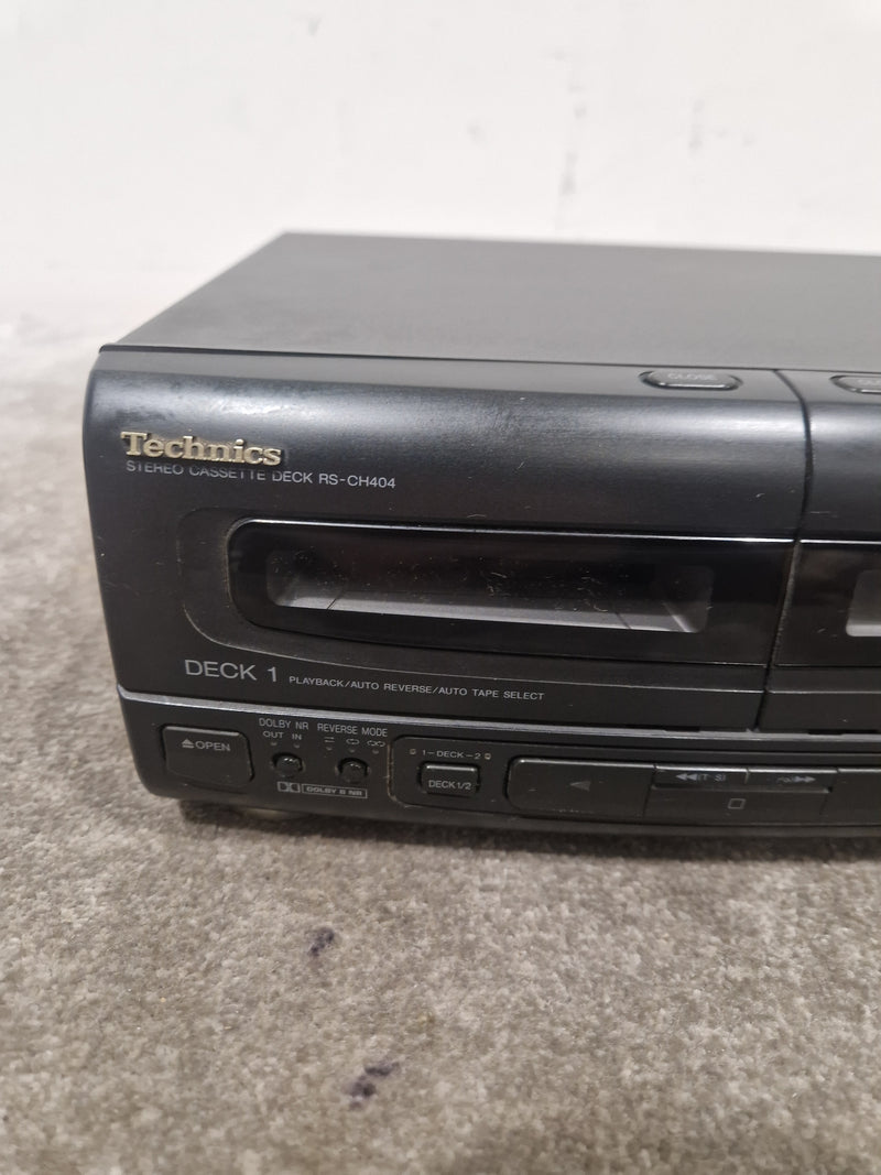 Technics RS-CH404 cassette deck black - Good - Image 3