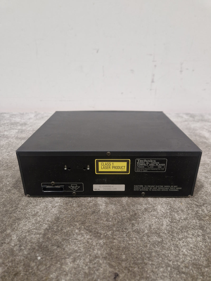 Technics SL-CH605 - CD Player - Black - Good - Image 6