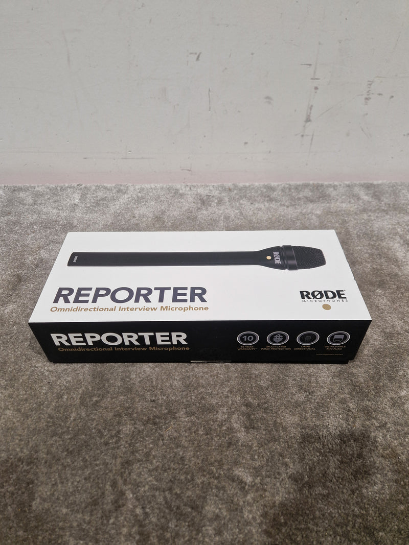 RØDE Reporter - Omnidirectional Interview Microphone - Excellent w/ Original Box, Manuals & Cables - Image 3