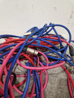 Job-Lot of XLR cables x10 Multicoloured - Excellent - Image 4