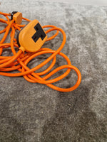 10M UK Plug to One Gang Orange - Excellent - Image 4