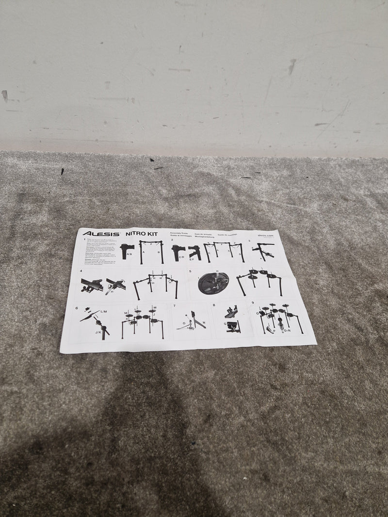 Alesis Nitro Mesh Kit - Electronic Drum Kit - 8-Piece - Black - Excellent w/ Power Supply - Image 22