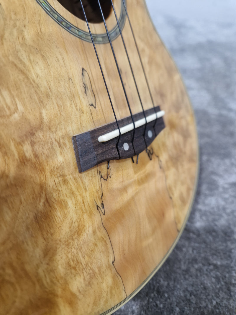 Ibanez UEW20SME - Electric Ukulele - Natural - Excellent w/ Hard Case - Image 4