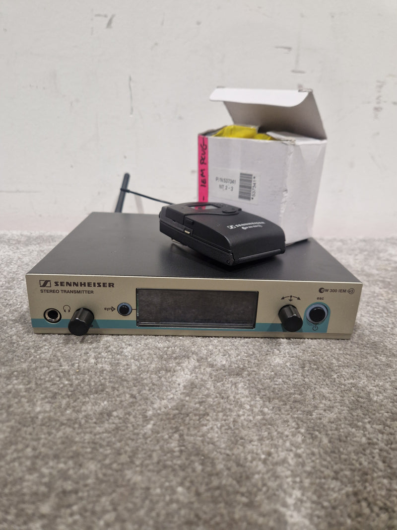 Sennheiser eW IEM G3 Transmitter And Receiver System – Wireless Microphone System - Excellent w/ Power Supply - Image 2